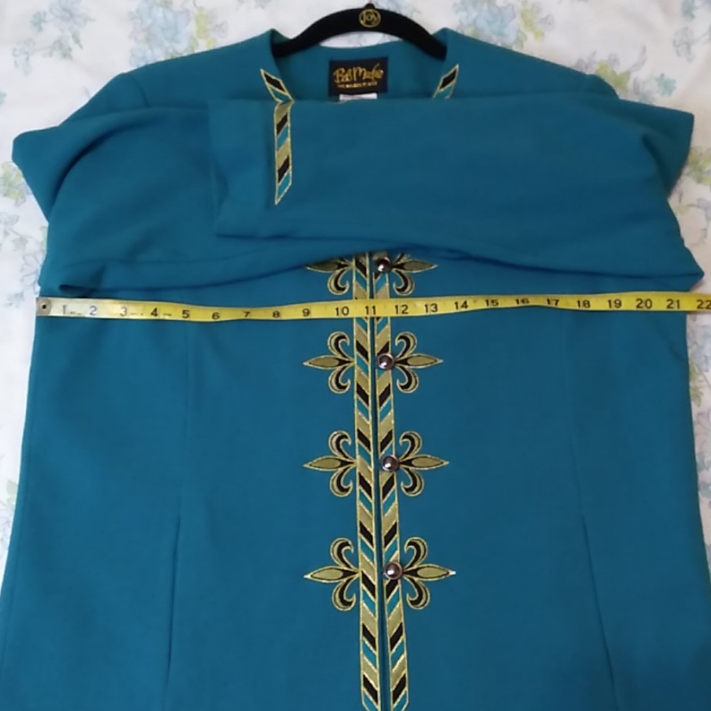 Bob Mackie wearable art Jacket size Medium - Picture 3 of 4